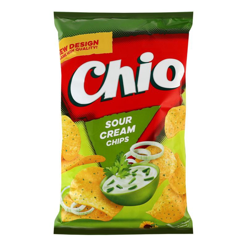 Чіпси CHIO СМЕТАНА та ЦИБУЛЯ 150 г